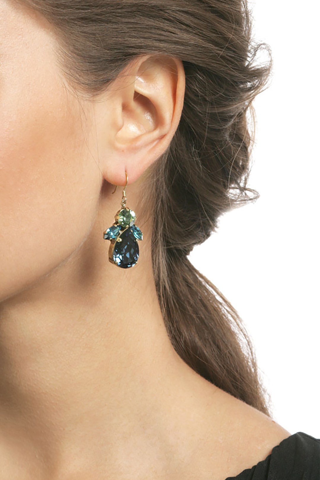 Budding Blue Cluster Earring by Anton Heunis 0