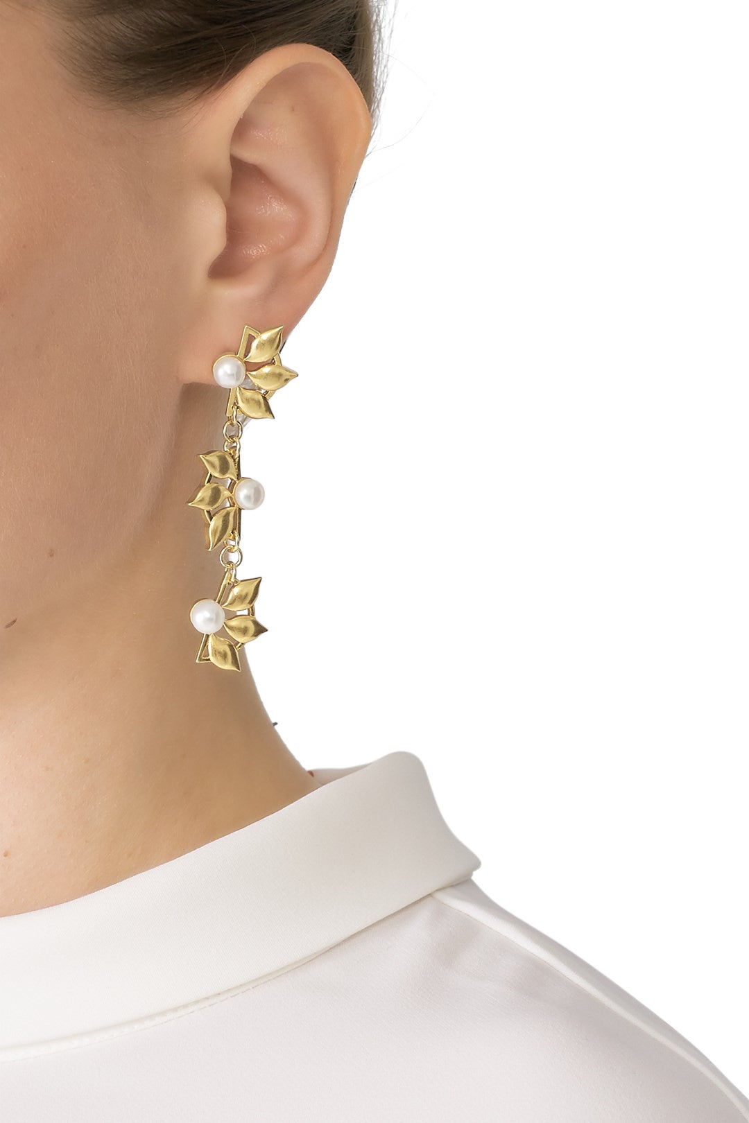Pacific Pearl Drop Earrings by Lulu Frost 2