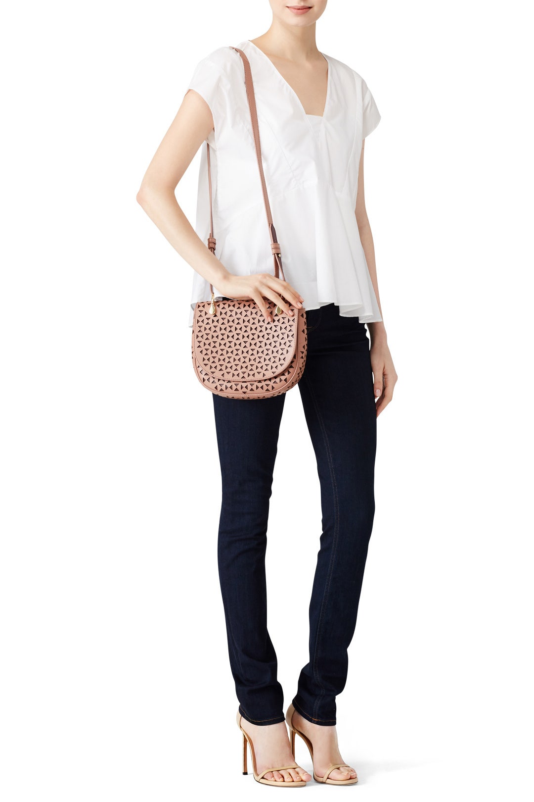 Twig Zoe Saddle Bag by Elizabeth and James Accessories 1