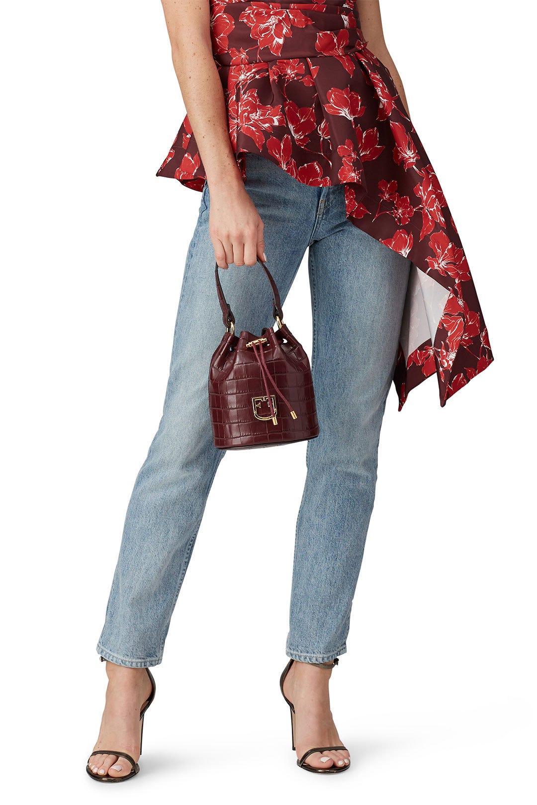 Ribes Corona Mini Bucket Bag by Furla 2