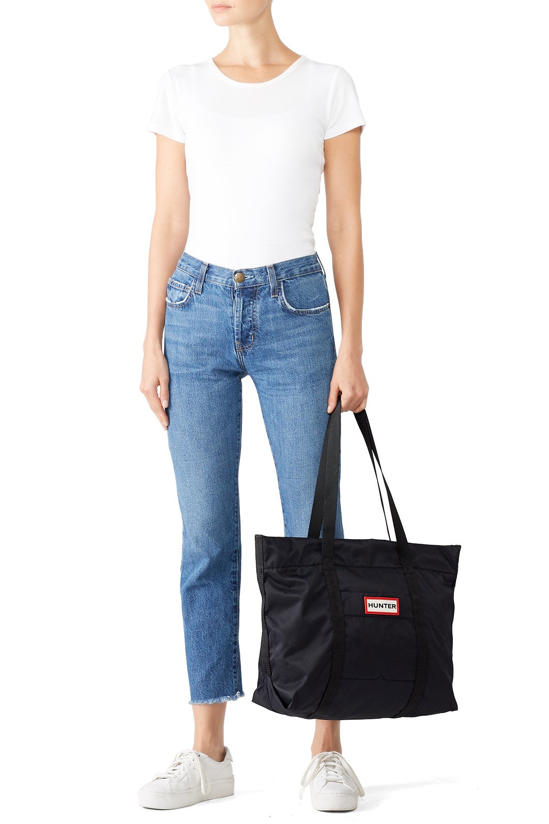 Black Nylon Tote by Hunter Handbags 1