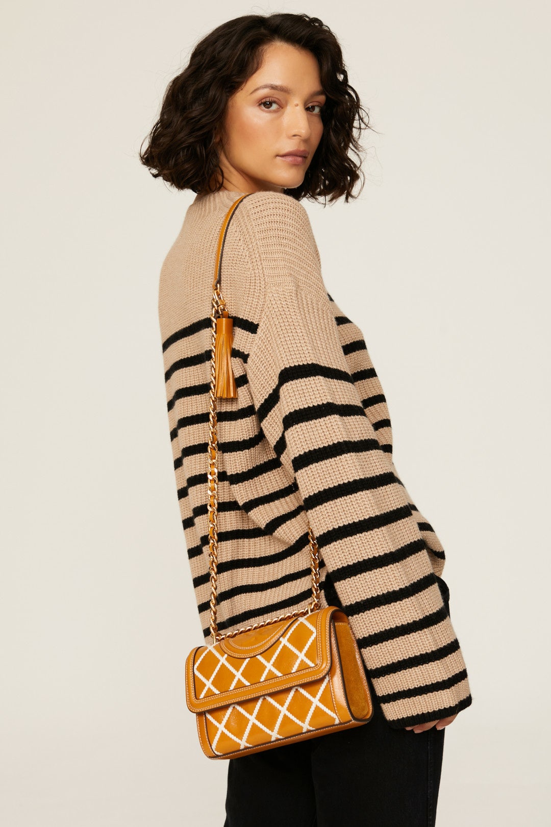 Fleming Pop Quilt Shoulder Bag by Tory Burch Accessories 2