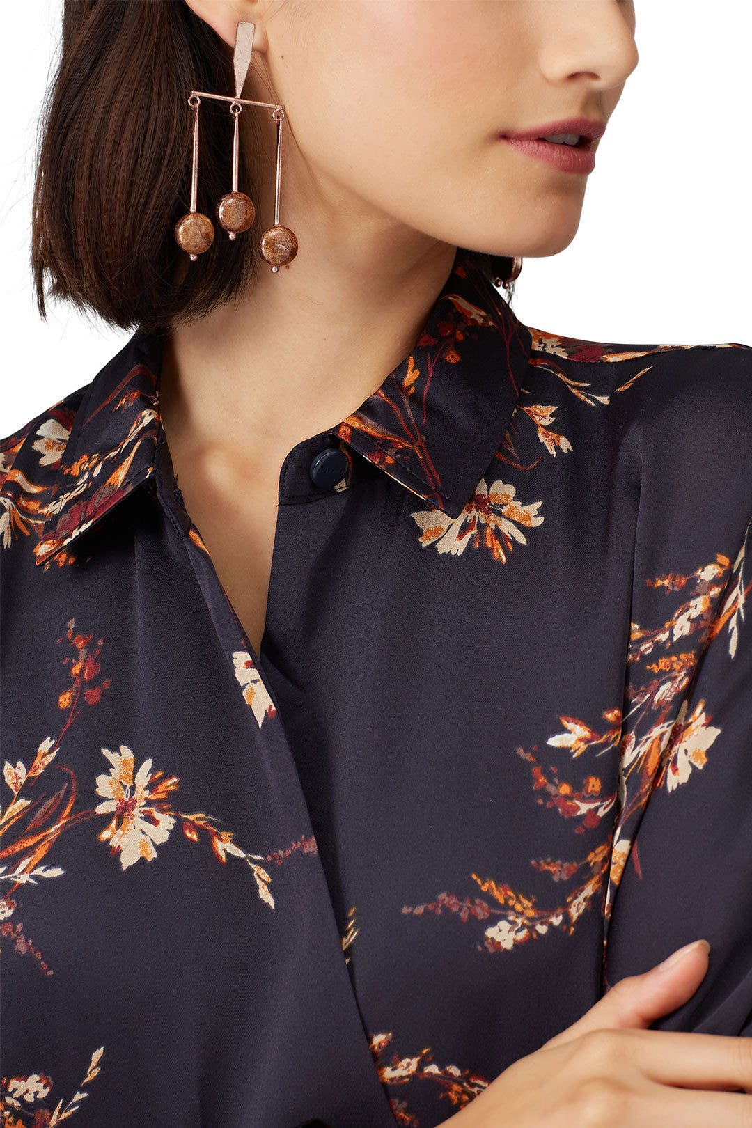 Three Stick Bead Earrings by Area Stars 0