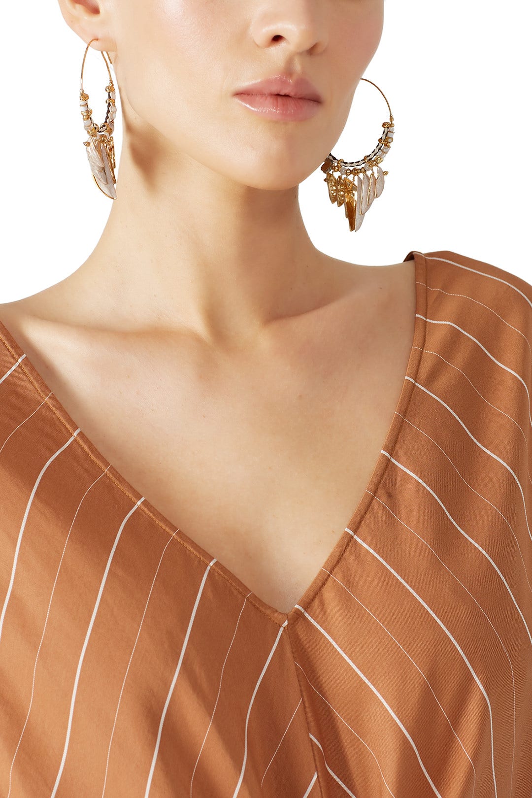 Multi Shell Hoop Earrings by Gas Bijoux 0