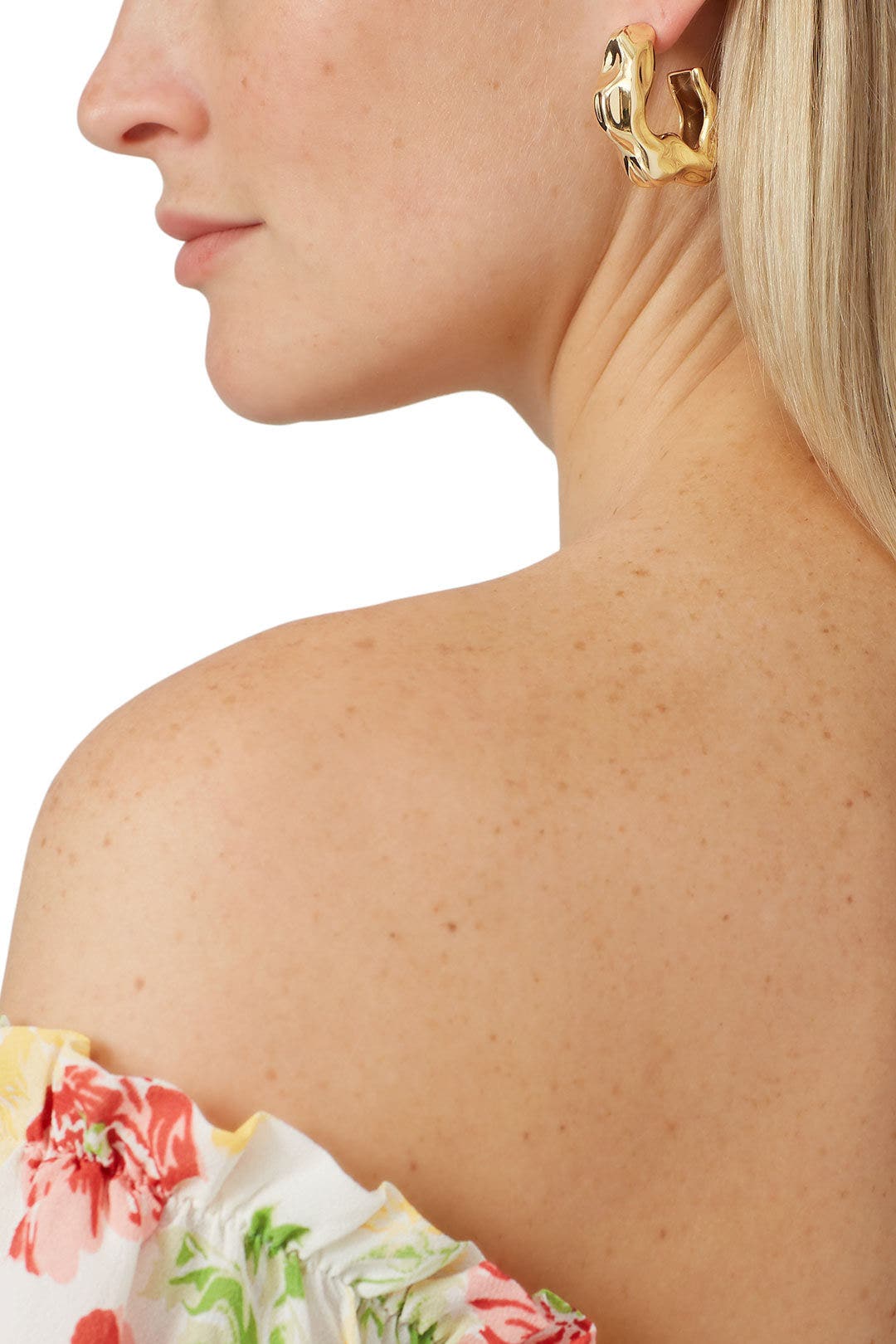 Feminine Waves Hoop Earrings by Joanna Laura Constantine 0