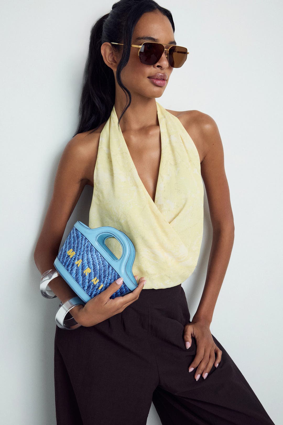 Tropicalia Micro Raffia Bag by Marni Accessories | Rent the Runway
