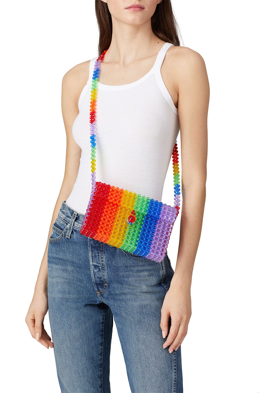 Multi Rainbow Crossbody by Susan Alexandra 1