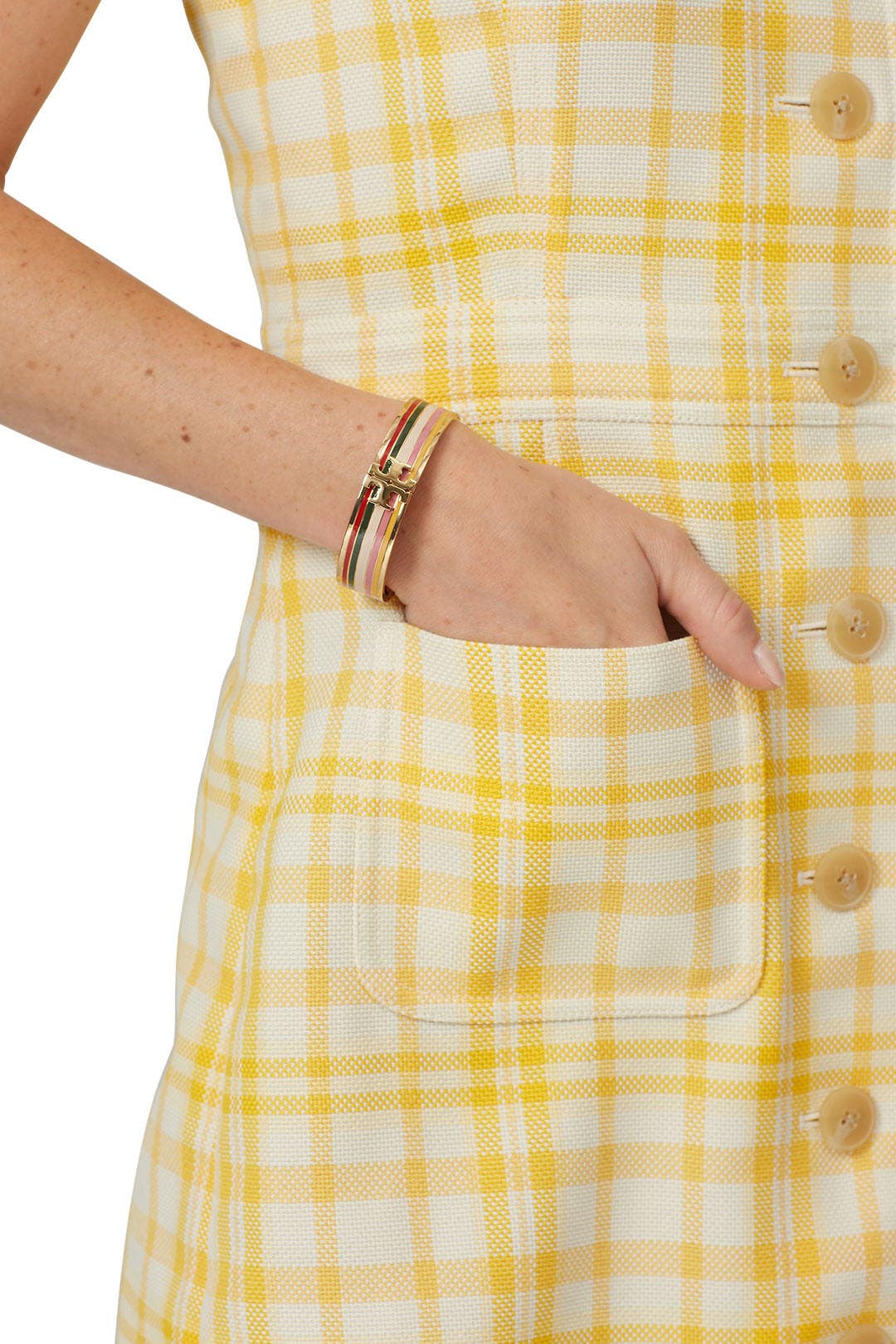 Printed Logo Bracelet by Tory Burch Accessories 2