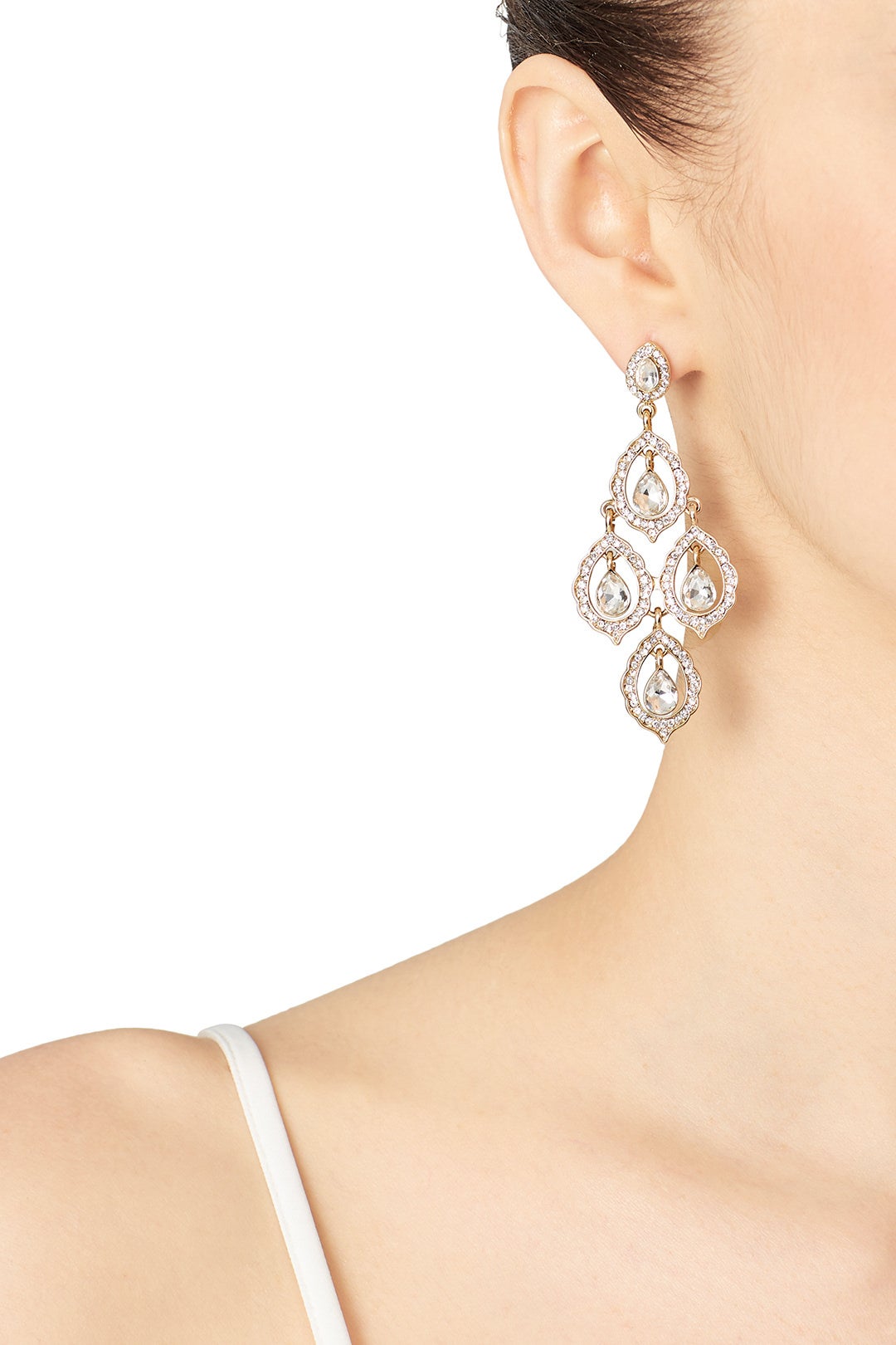 Teardrop Chandelier Earrings by Loren Olivia 0