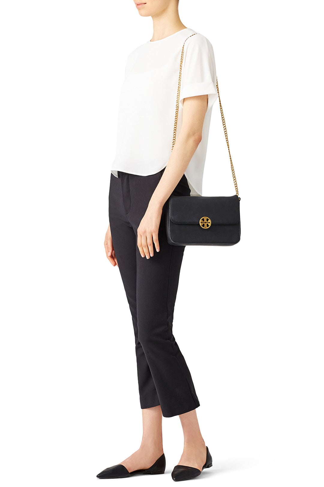 Black Chelsea Bag by Tory Burch Accessories 1
