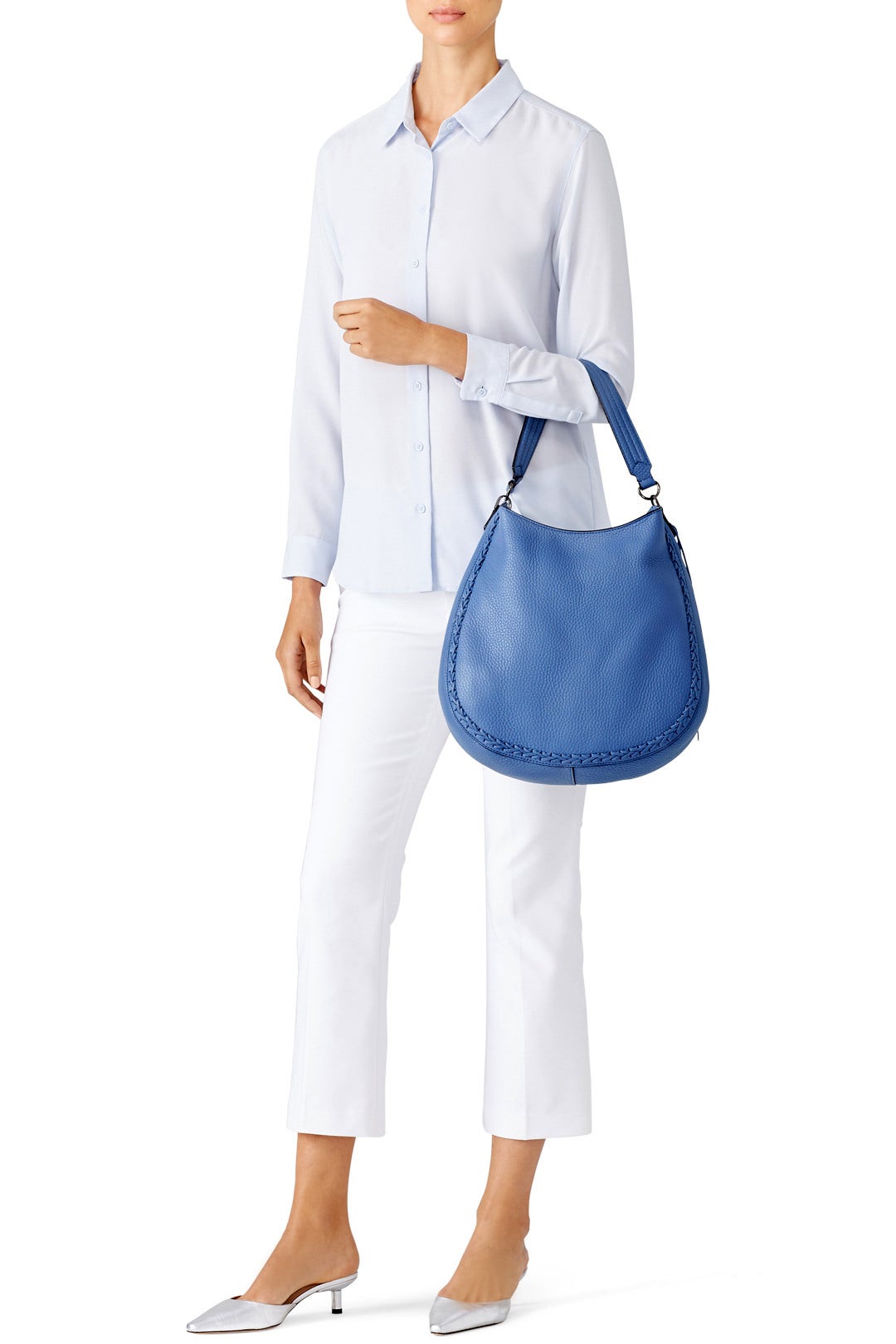 Blue Unlined Convertible Hobo Bag by Rebecca Minkoff Accessories 2