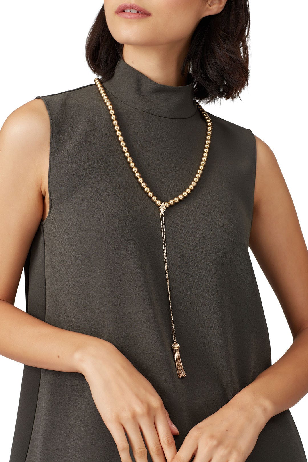 Beaded Tassel Necklace by Tory Burch Accessories 0