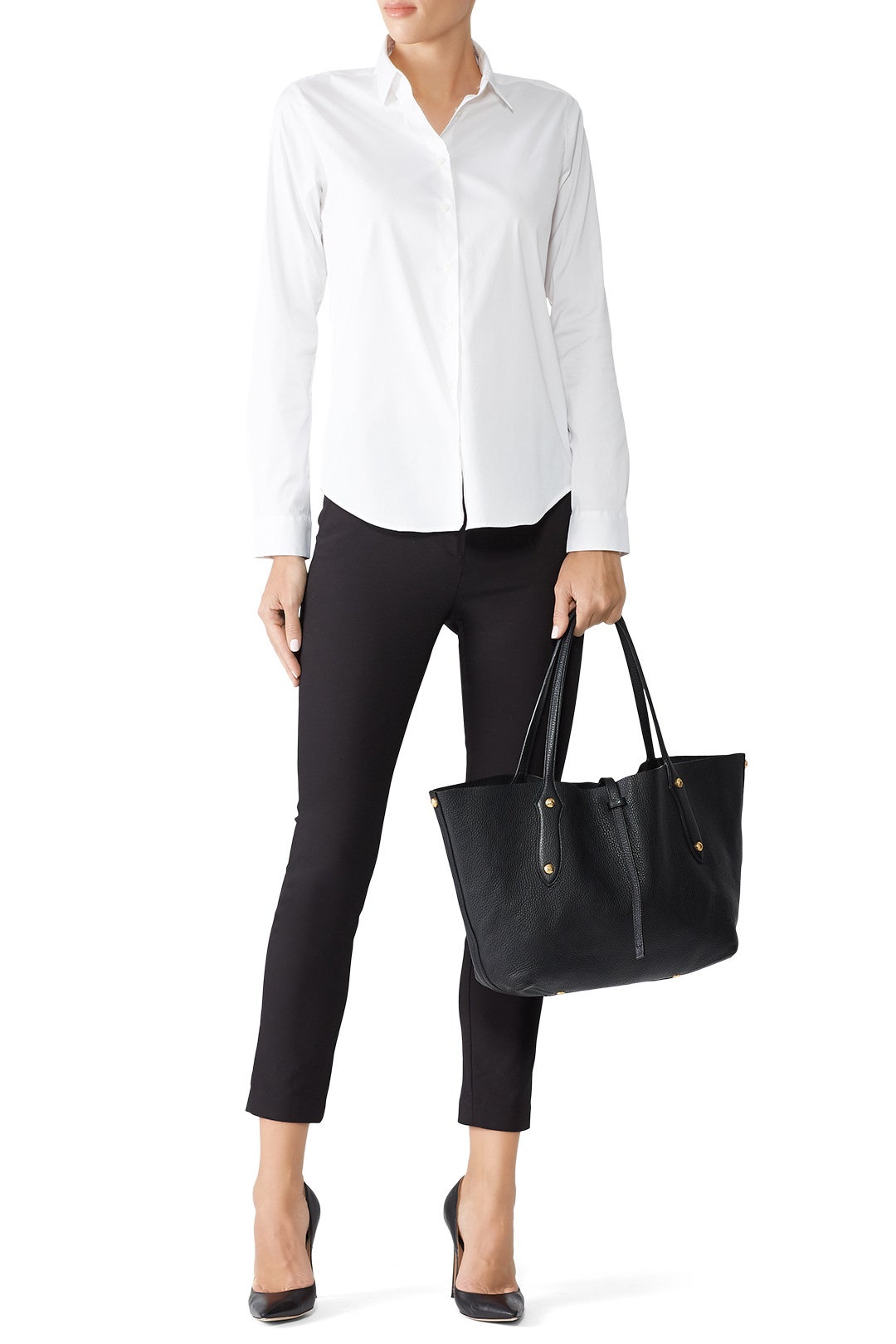 Black Isabella Tote by Annabel Ingall 1