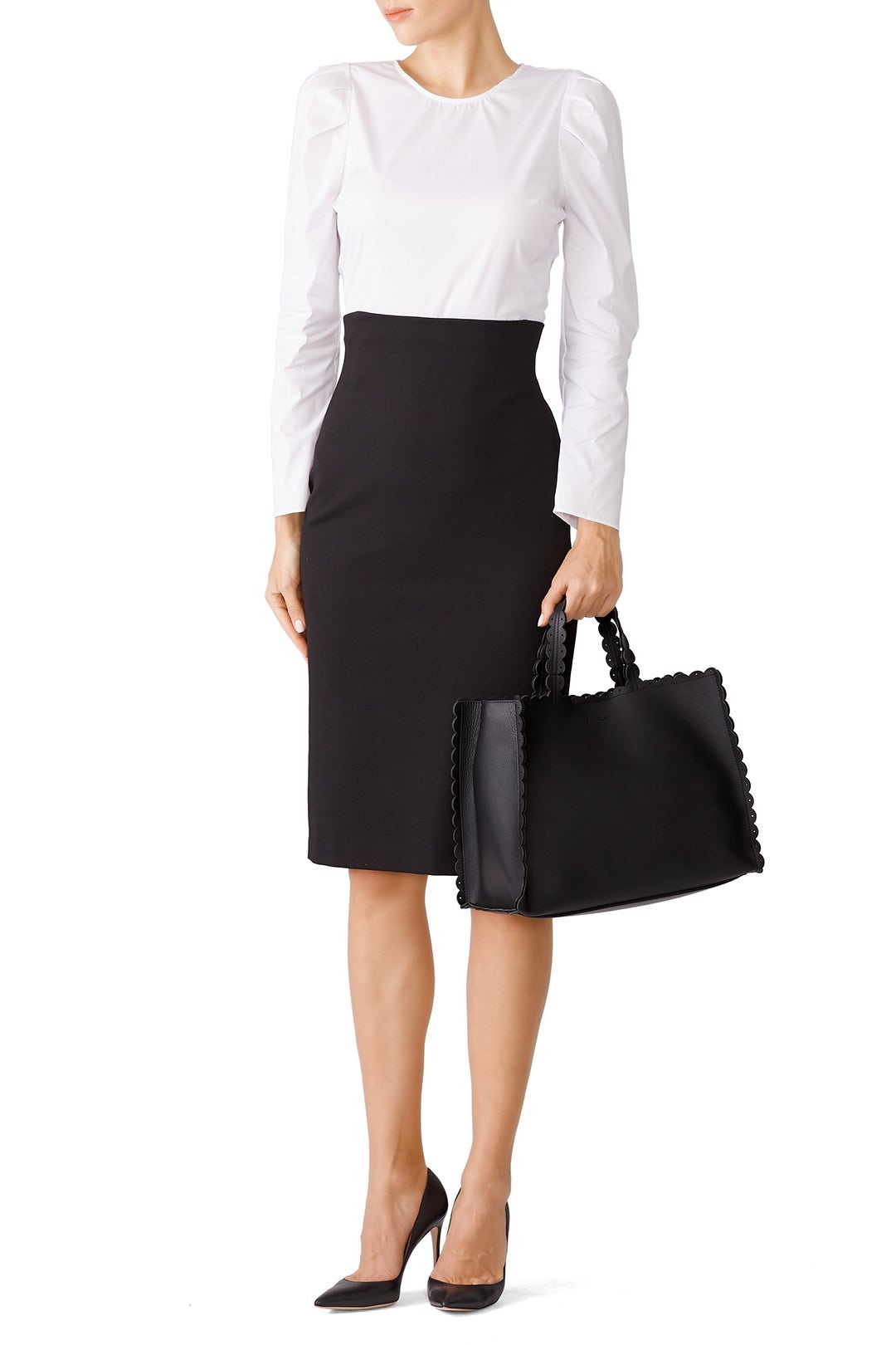 Onyx Merletto L Tote by Furla 1