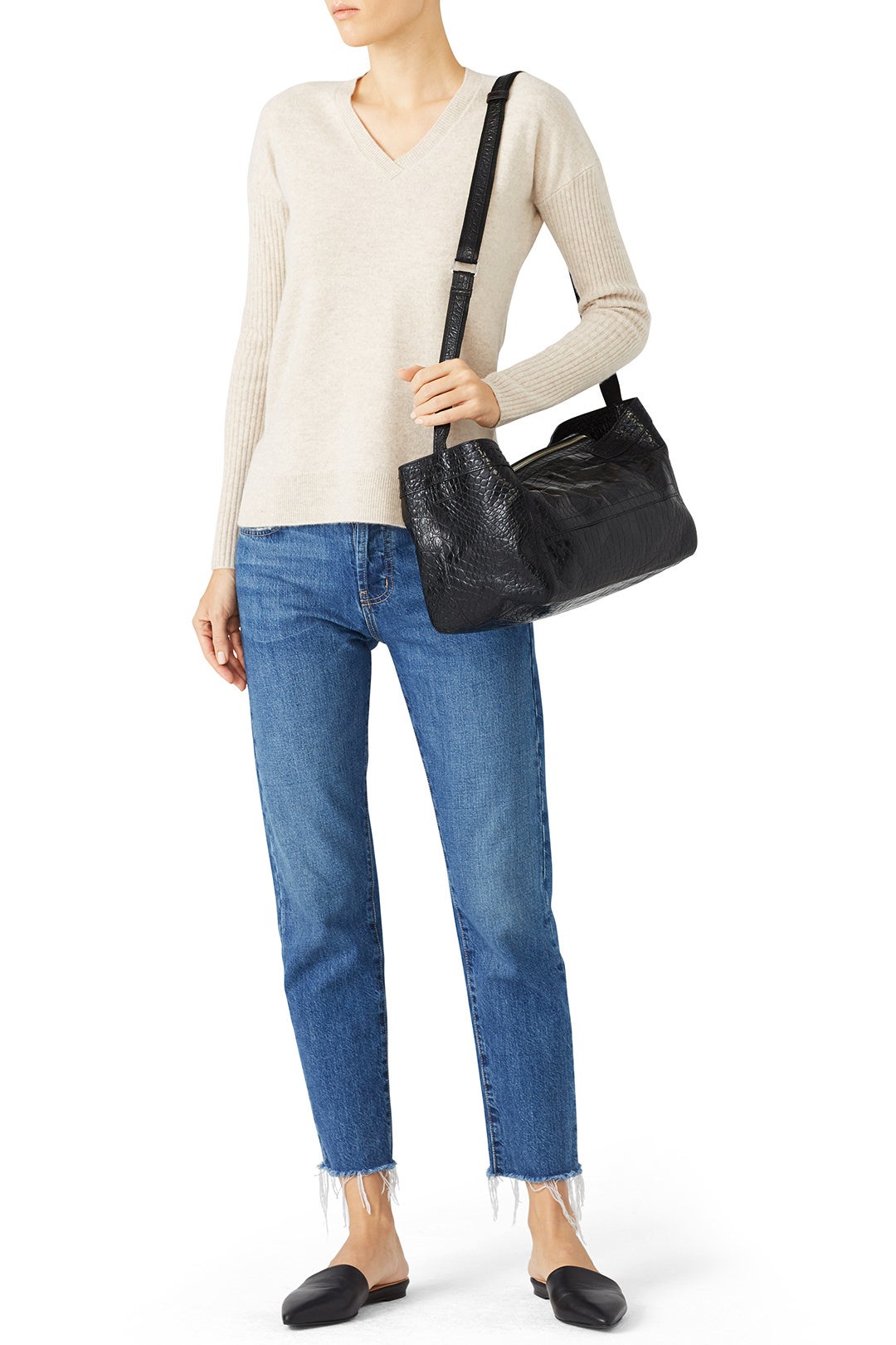 Keely Newspaper Bag by Elizabeth and James Accessories 1