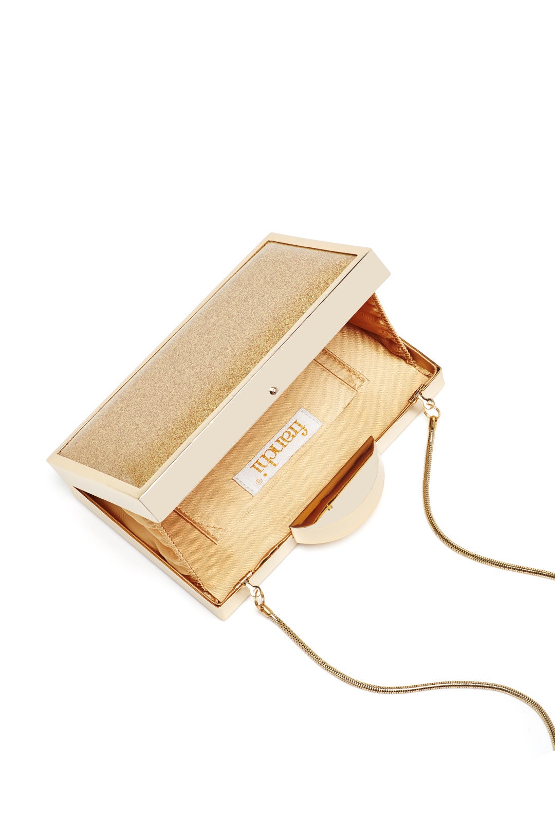 Gold Jeanine Clutch by Franchi 1