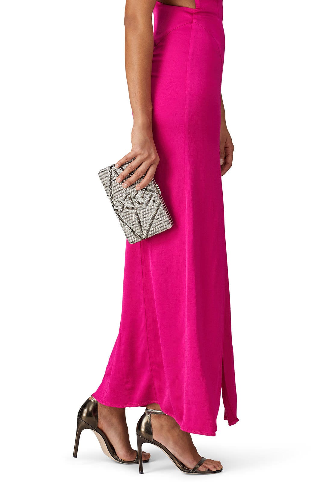 Pewter Alix Clutch by Roller Rabbit Accessories 1