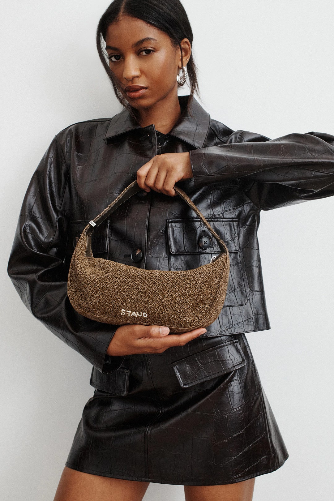 Demy Shoulder Bag by Staud Accessories 1