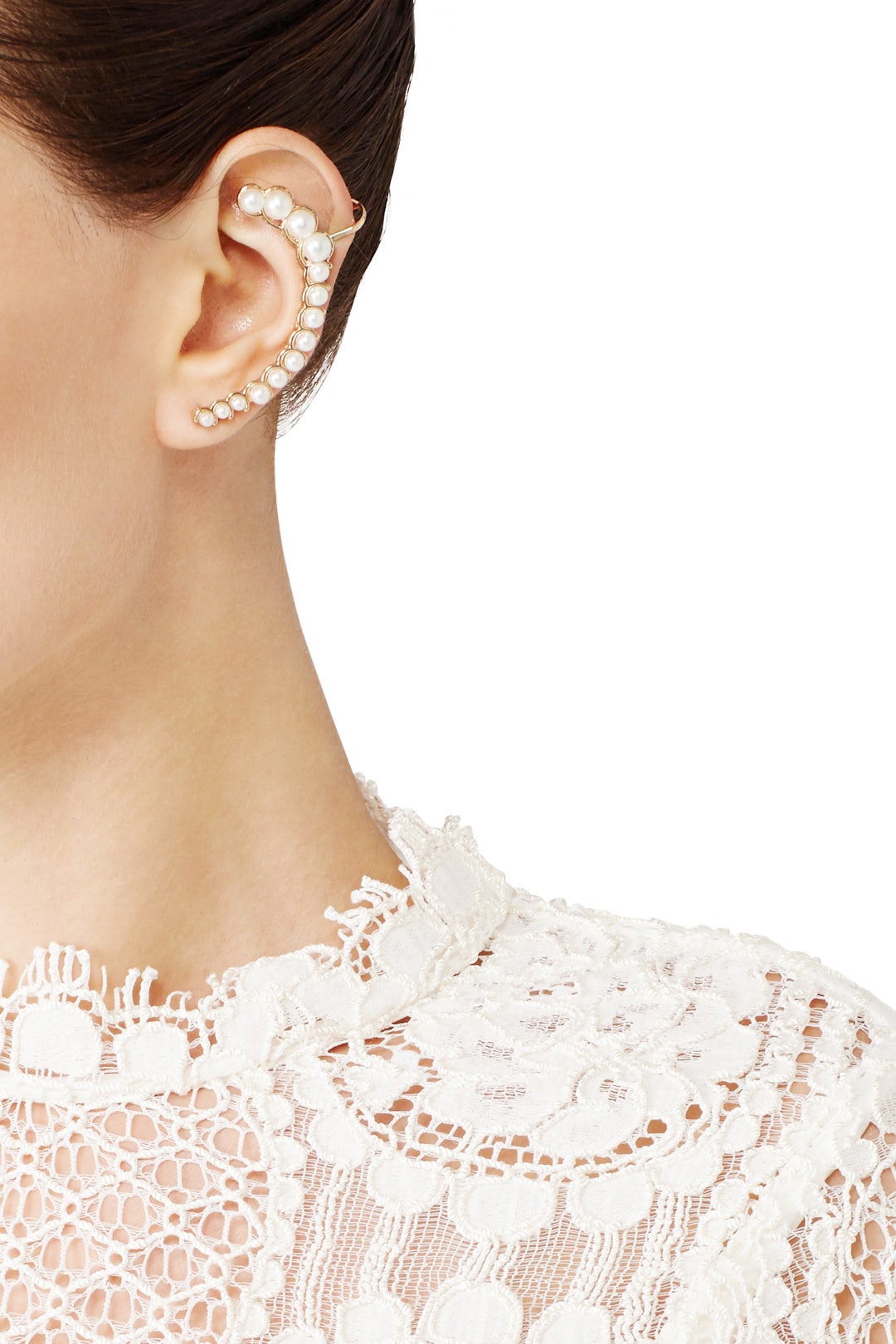 Pearl Ascending Earcuff by Jules Smith 0