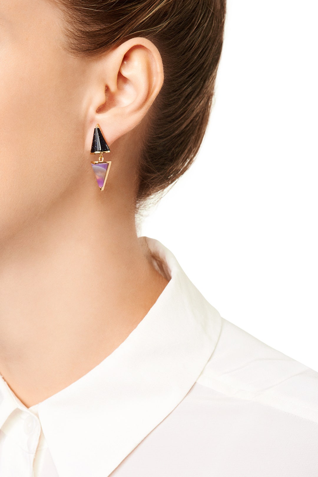 Cosmic Mini Cone Earrings by Sarah Magid 2