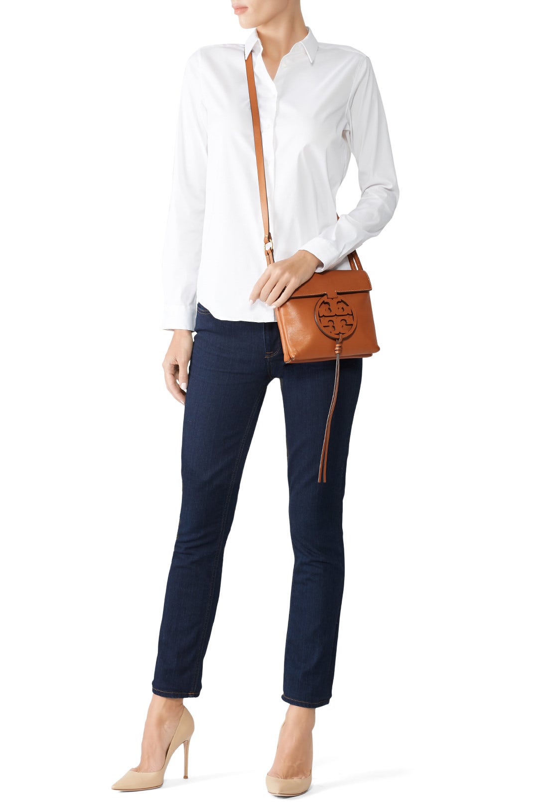 Cuoio Miller Crossbody by Tory Burch Accessories 1