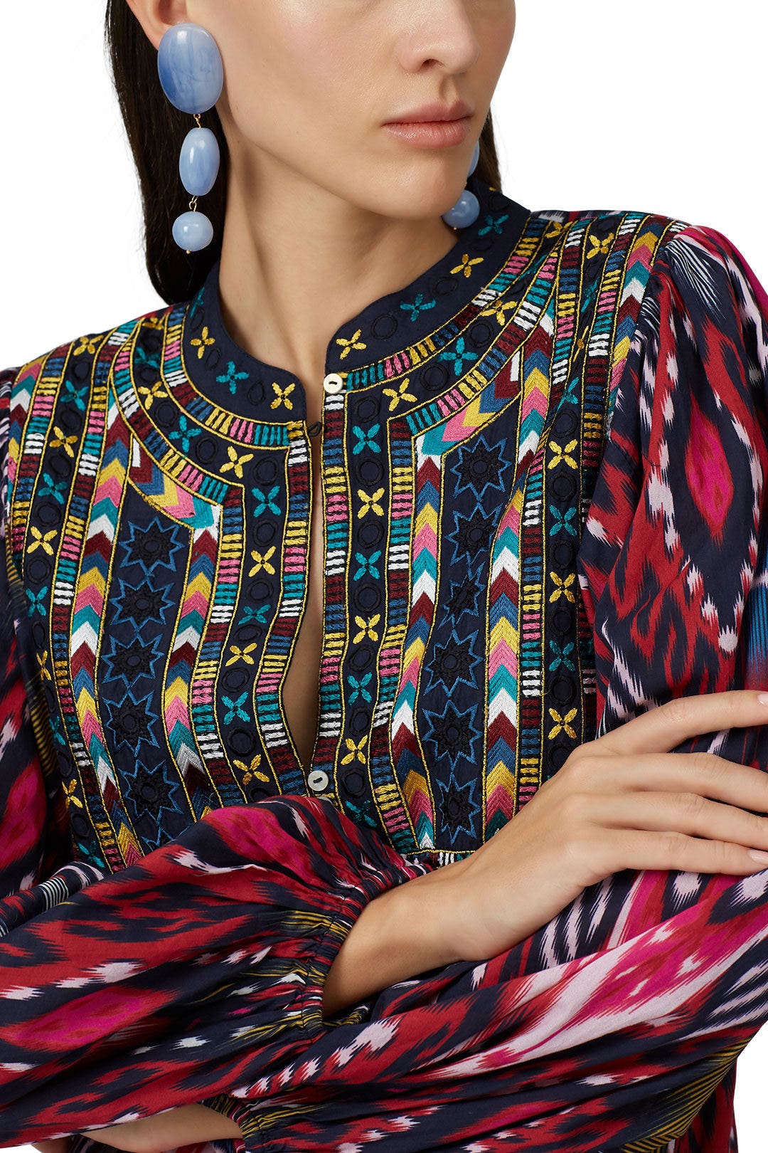 Stone Bubble Drop Earrings by Lele Sadoughi 0