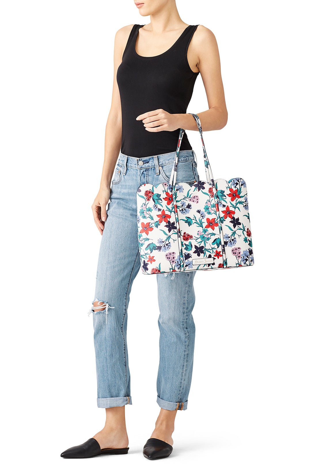 Floral Elliston Tote by Draper James Accessories 1