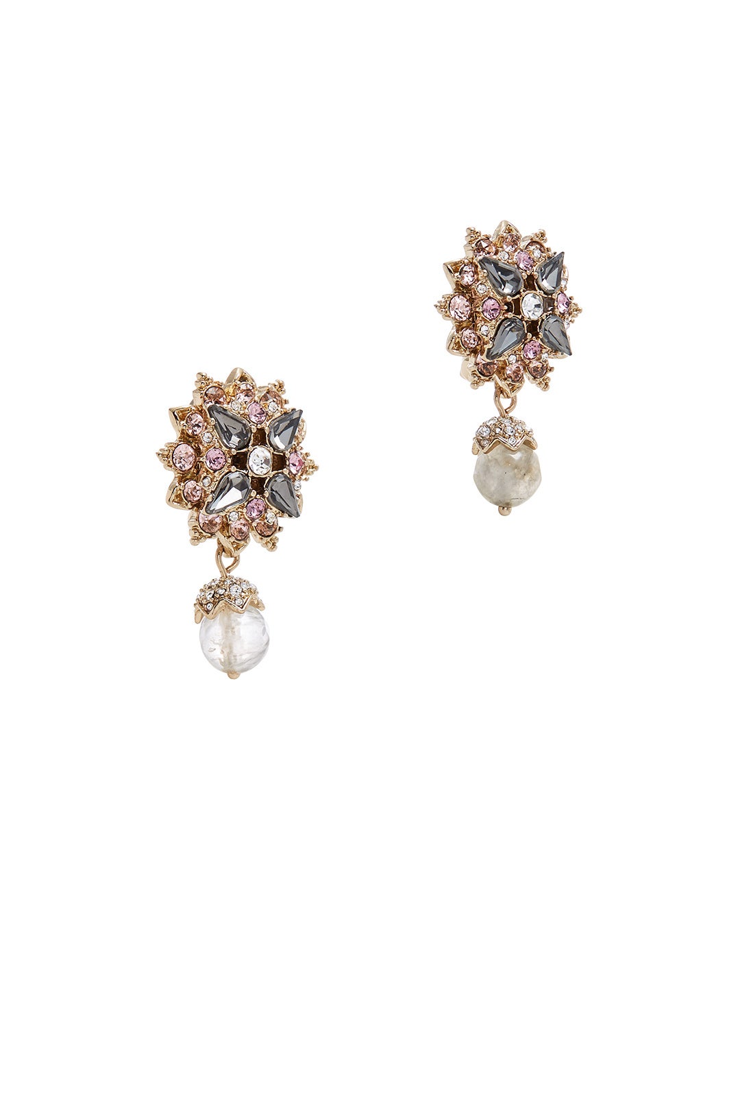Floral Drop Earrings by Marchesa Jewelry 0