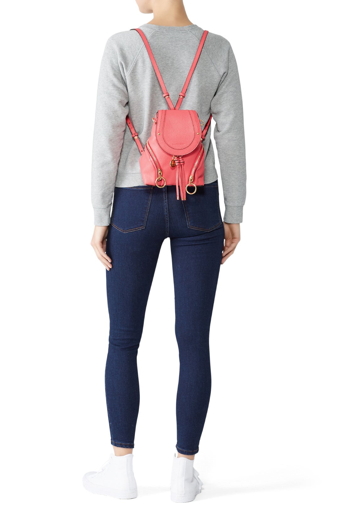 Pink Olga Backpack by See by Chloé Accessories 1