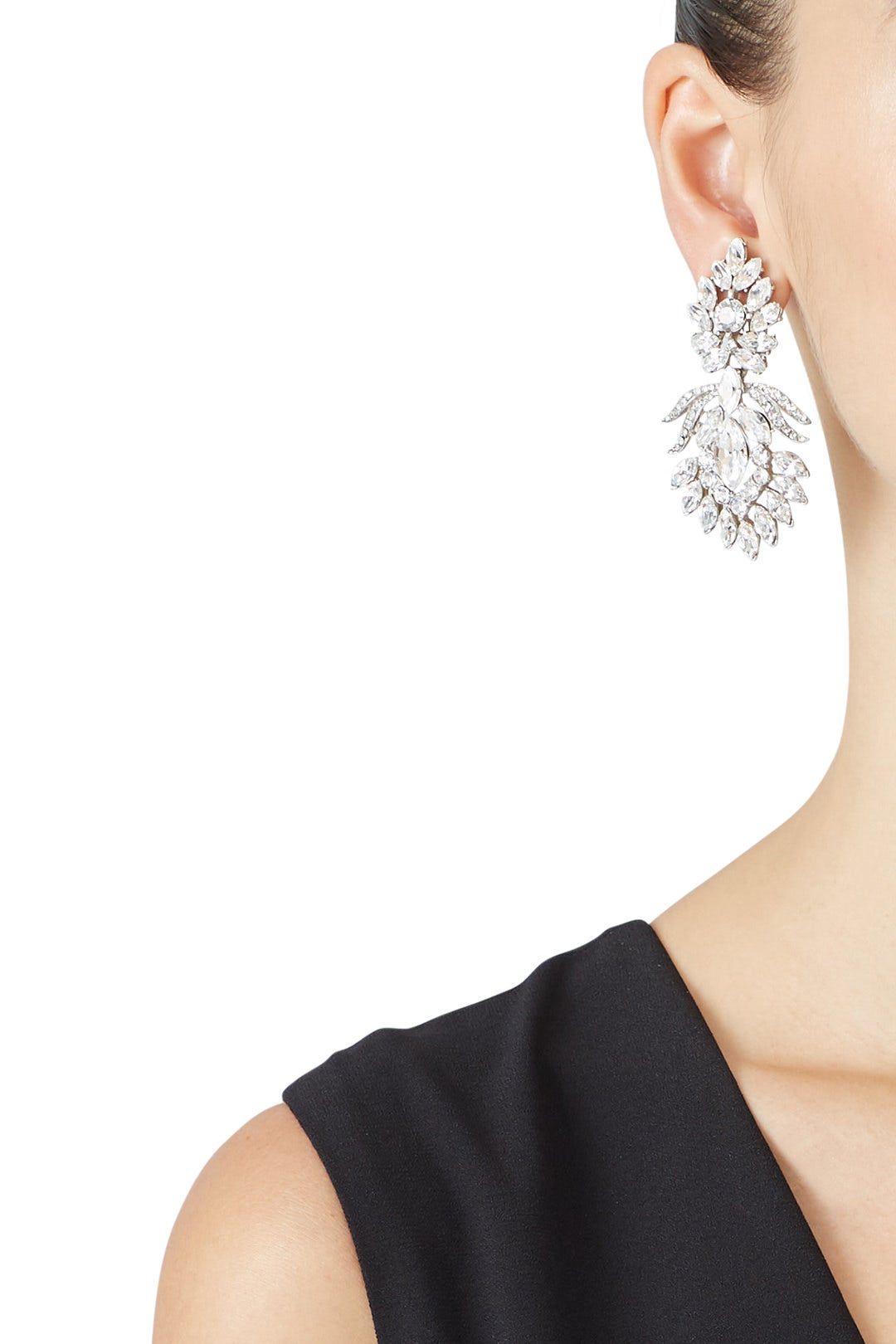 Crystal Clip Earrings by Ben-Amun 0