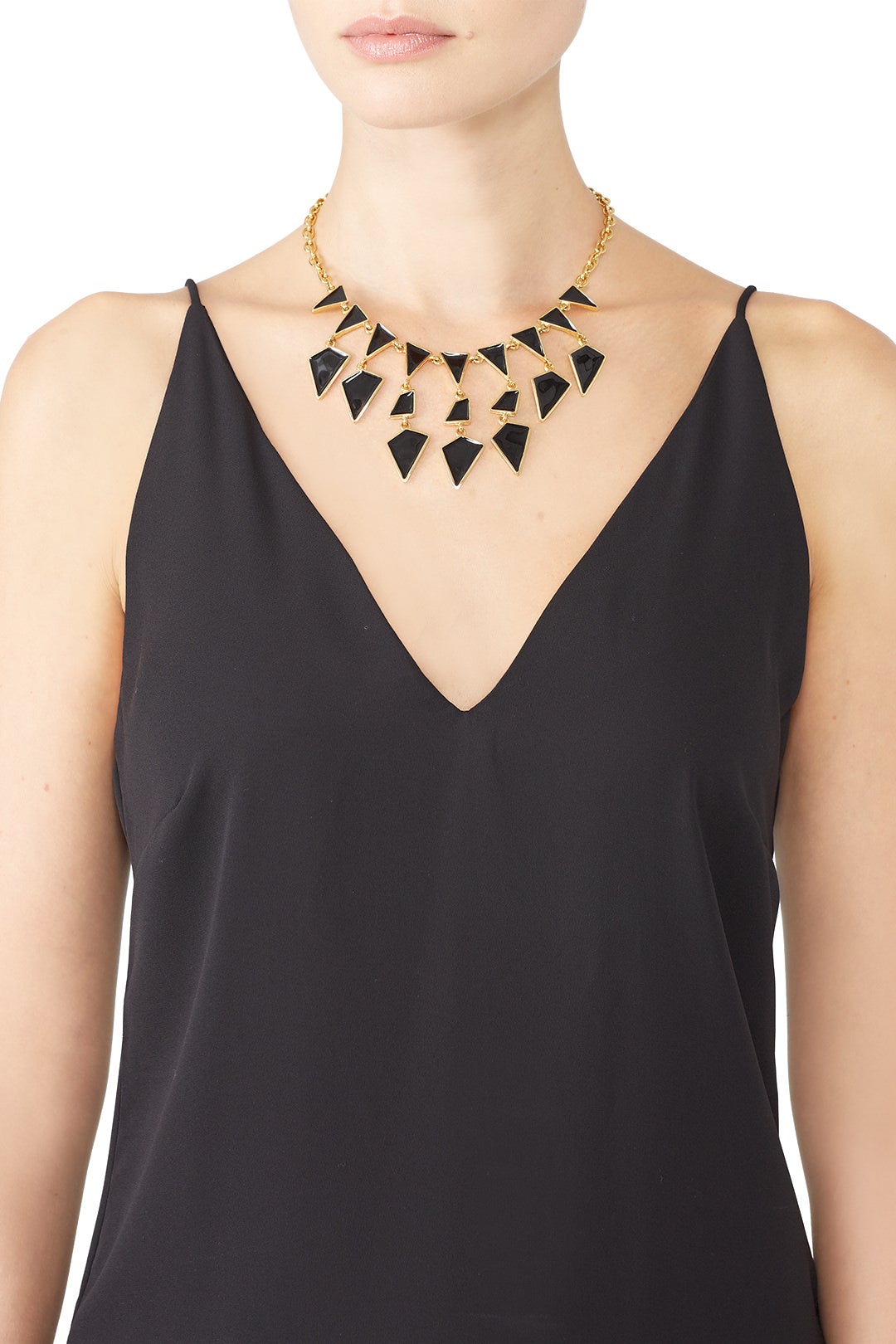 Enamel Geo Drops Necklace by Kenneth Jay Lane 0