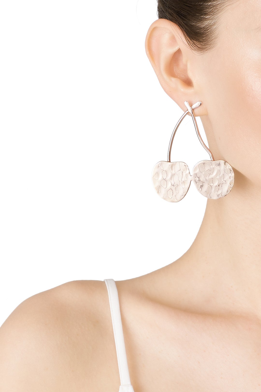 Sliver Cherry Earrings by Anndra Neen 1