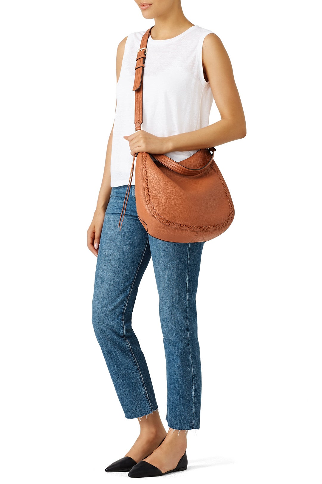 Leather Convertible Hobo Bag by Rebecca Minkoff Accessories 2