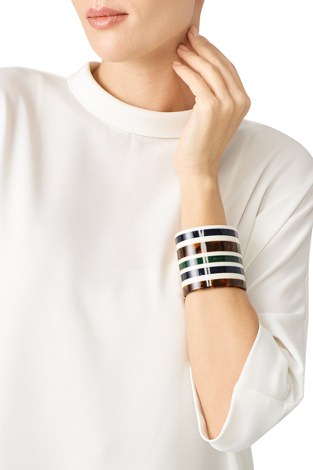 Resin Statement Cuff by Tory Burch Accessories 2