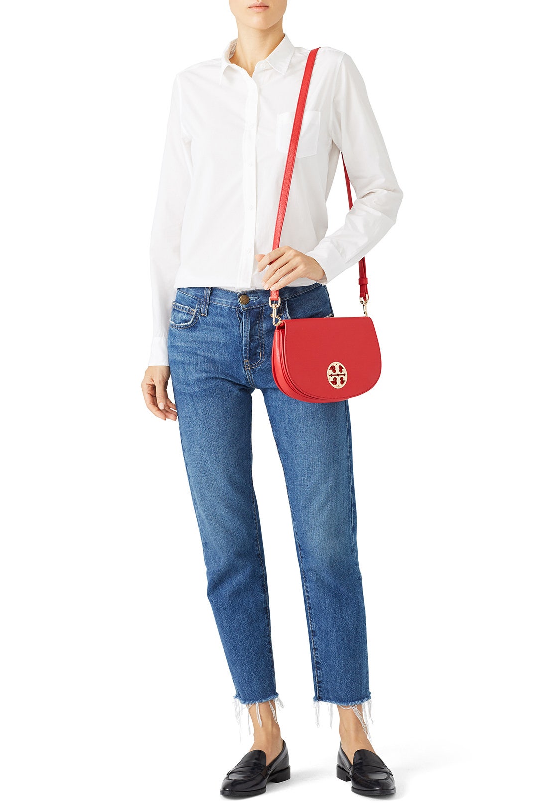 Cherry Jamie Clutch by Tory Burch Accessories 1