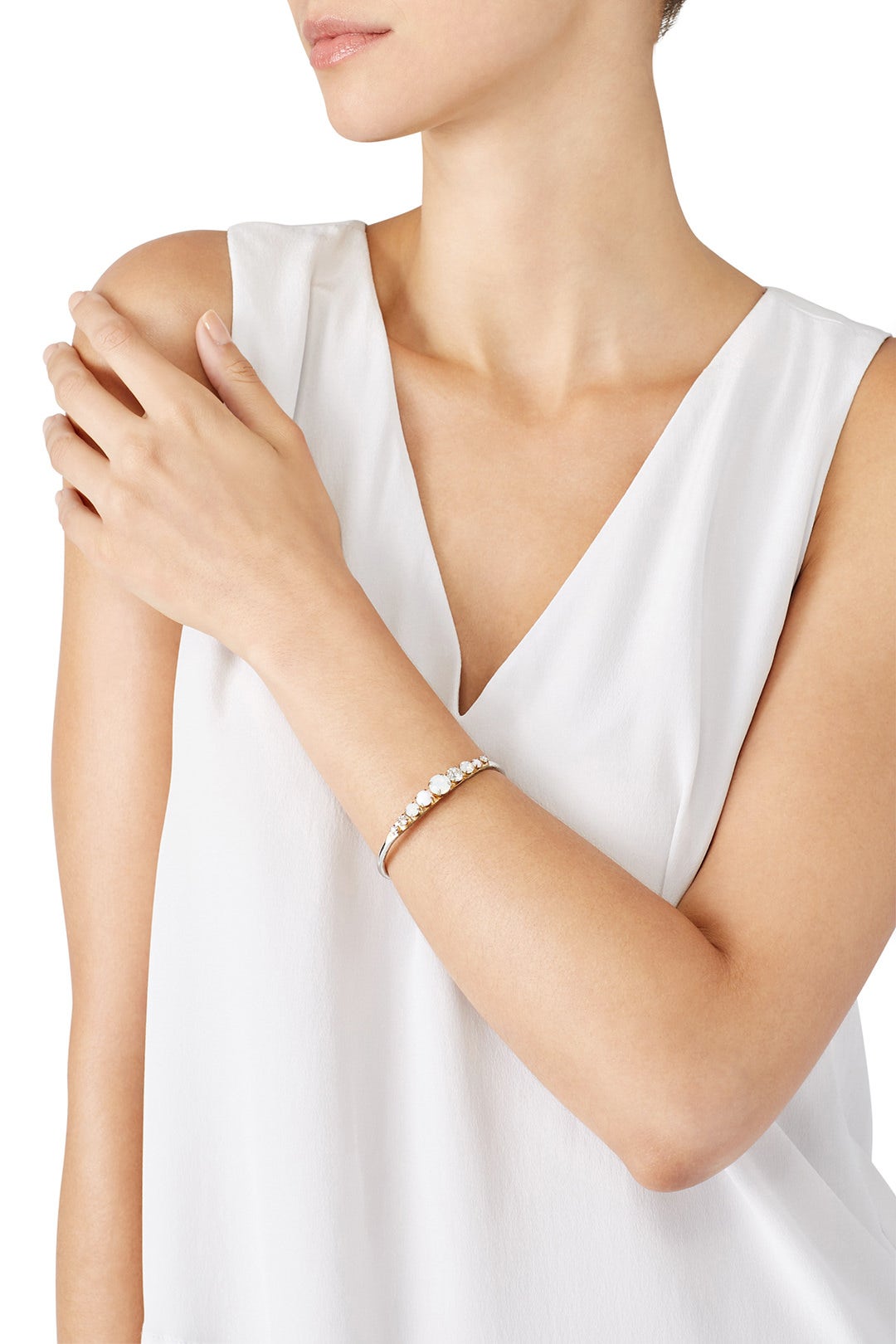 Crystal Studded Bracelet by Slate & Willow Accessories 1