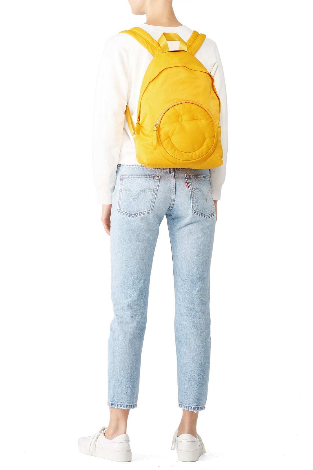 Yellow Chubby Wink Backpack by Anya Hindmarch 1