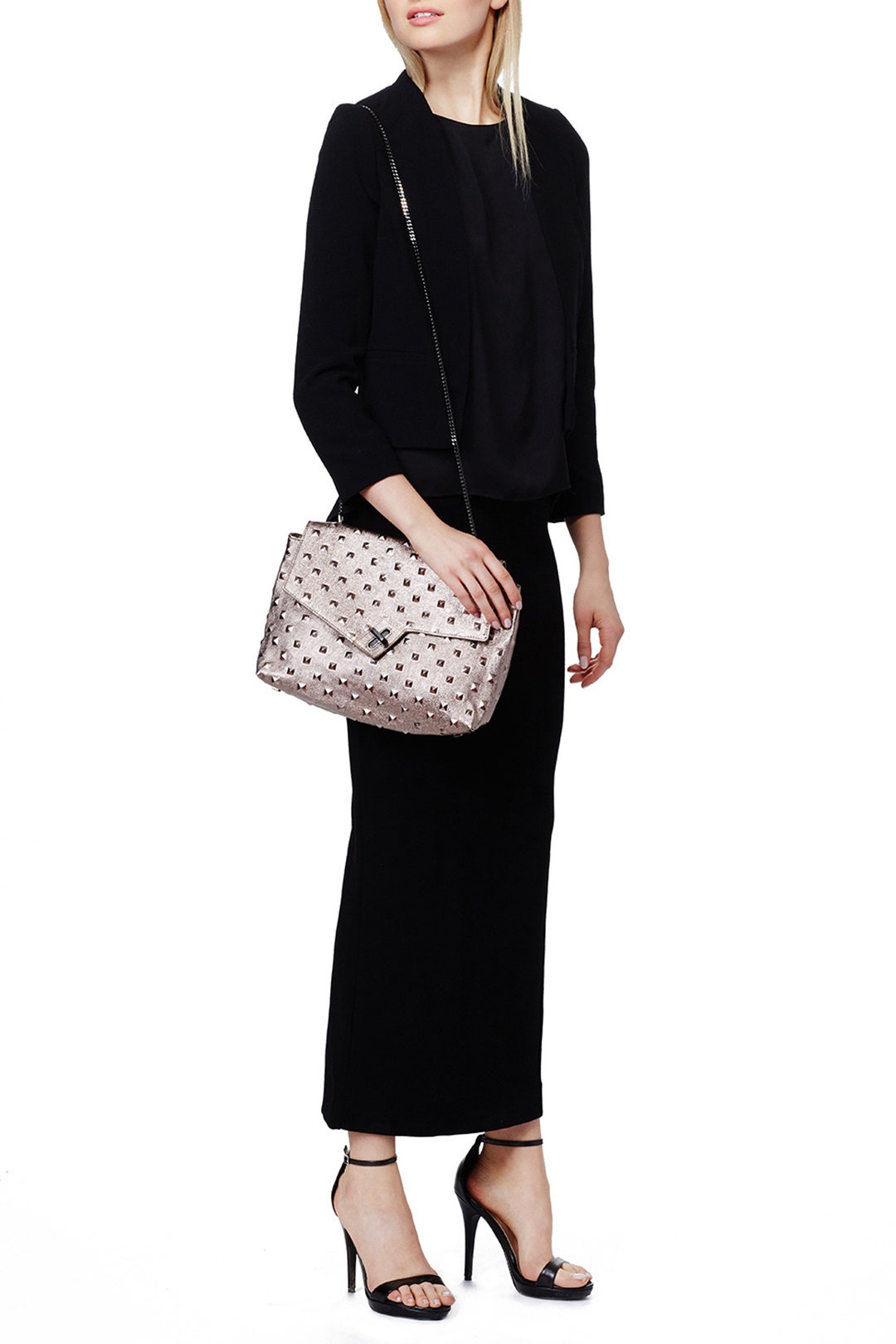 Metallic Stud DN Bag by ela Handbags 1