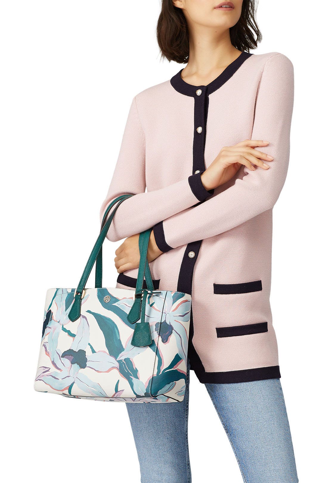 Desert Bloom Robinson Small Tote by Tory Burch Accessories 2