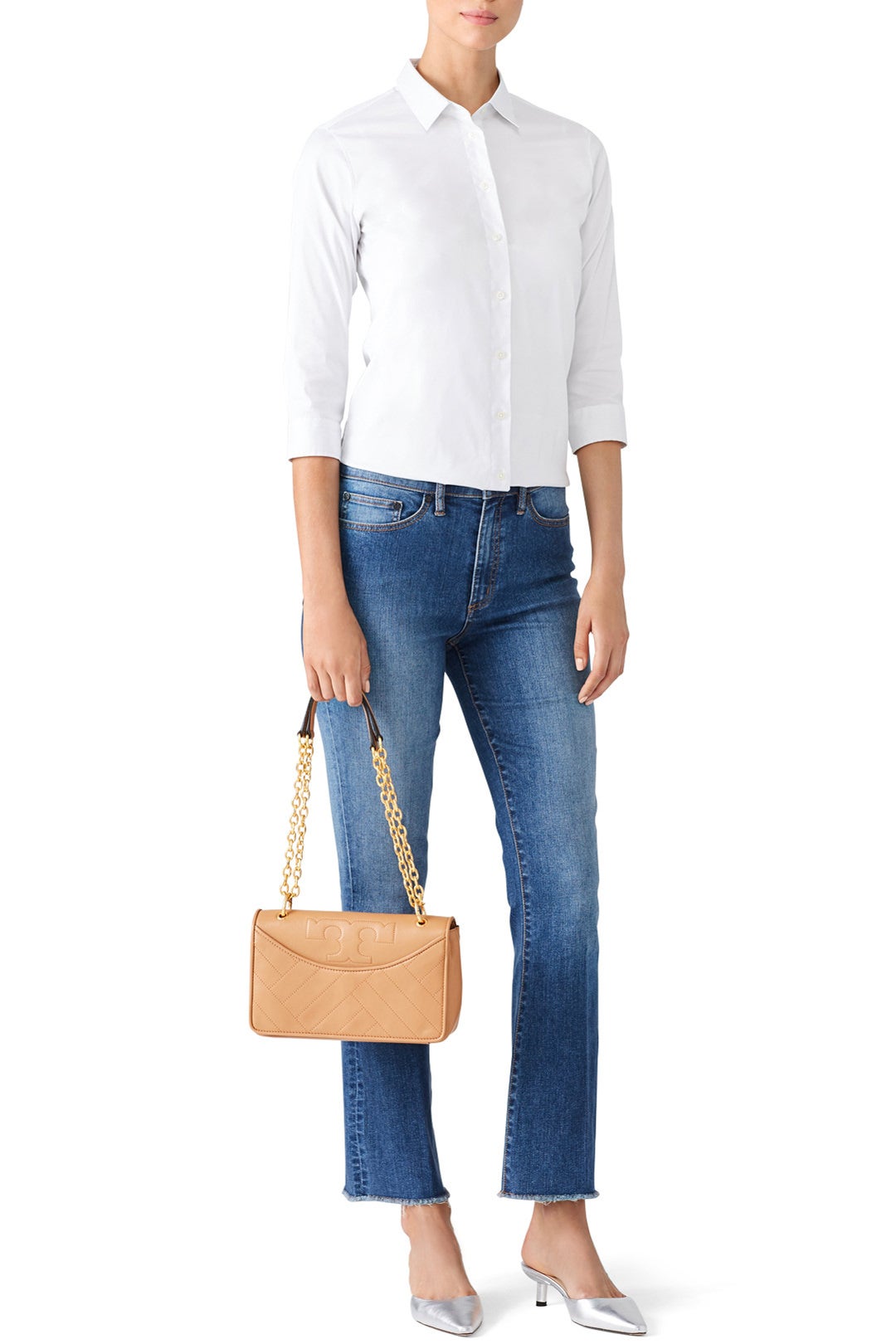 Camel Alexa Shoulder Bag by Tory Burch Accessories 2