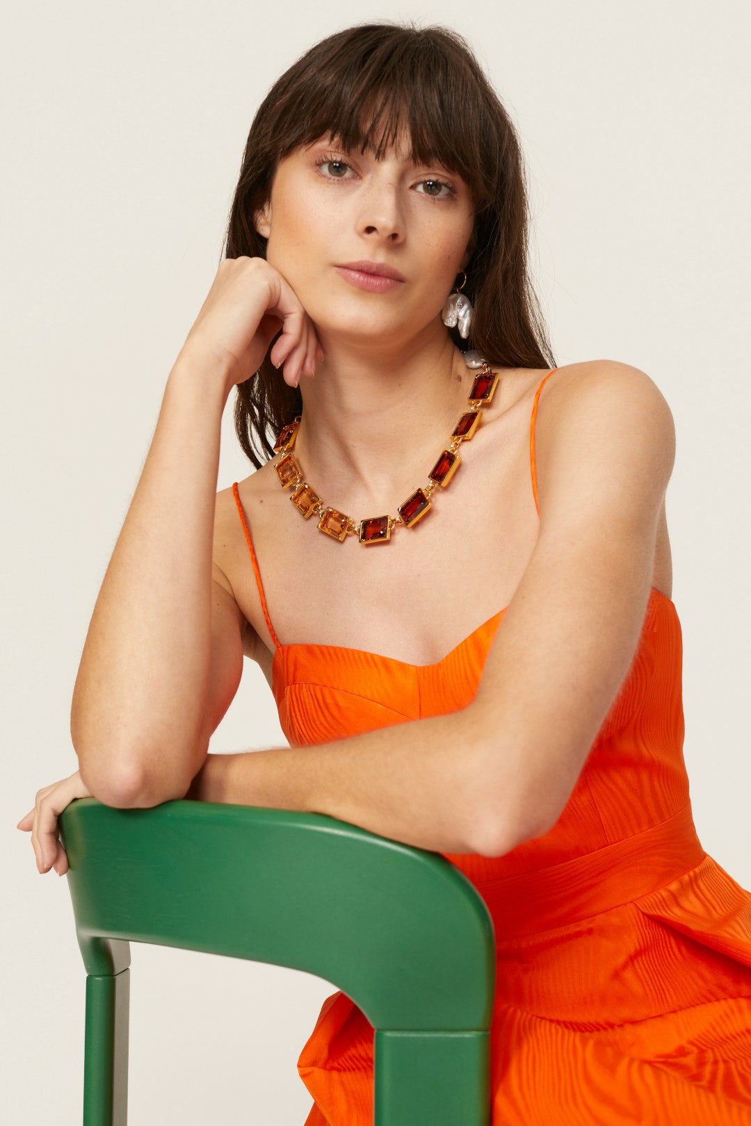 Sienna Collar Necklace by Lizzie Fortunato 2