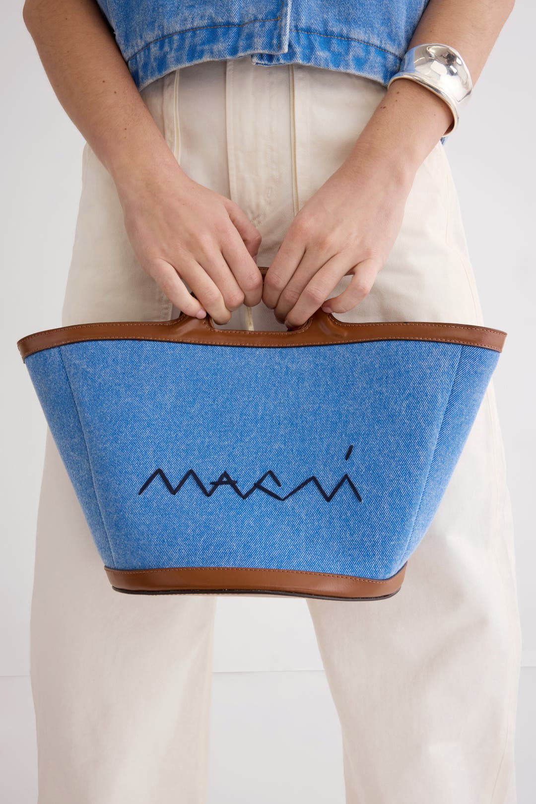 Blue Tropicalia Small Tote by Marni Accessories | Rent the