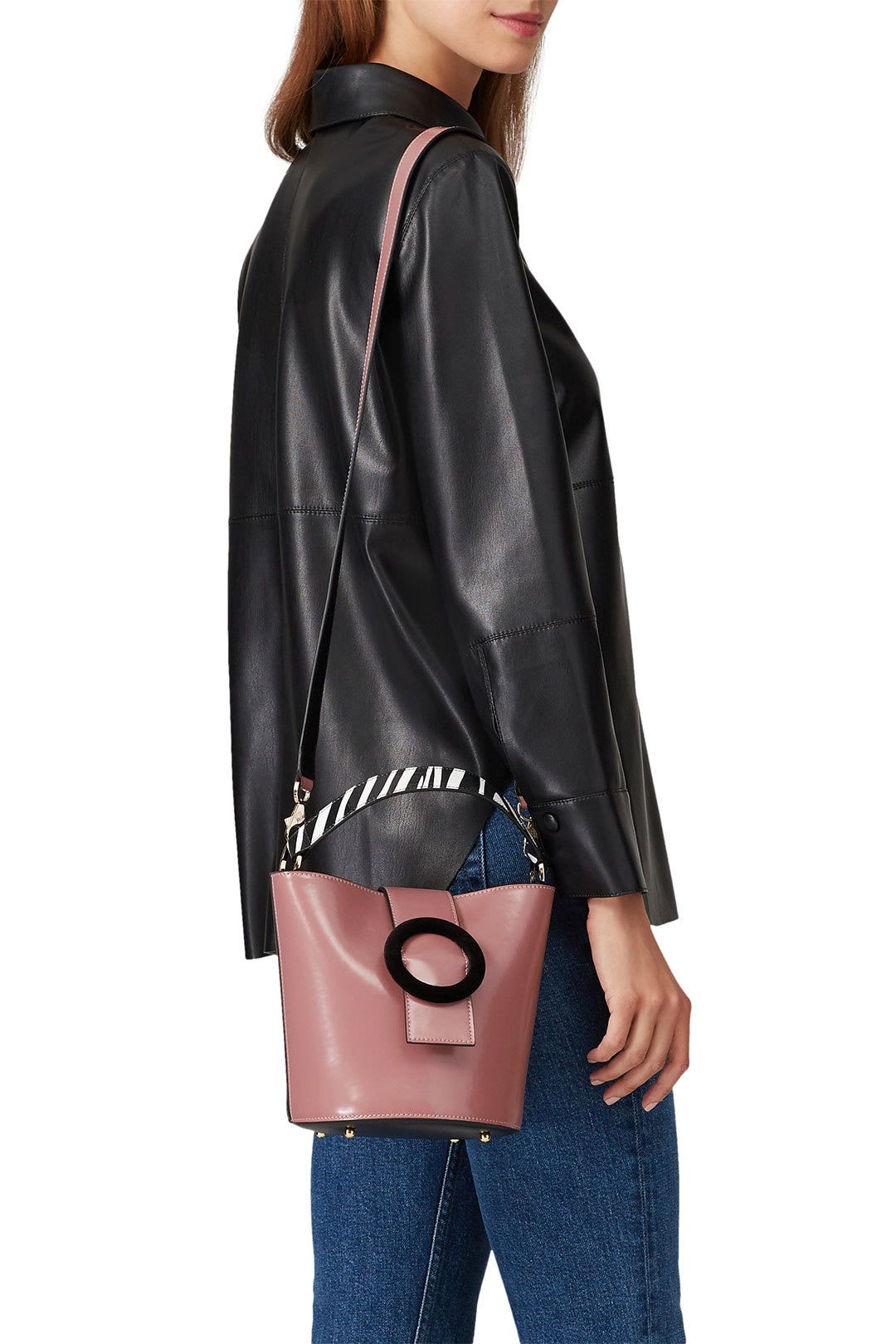 Nude Brenda Buckle Bag by Les Petits Joueurs 1