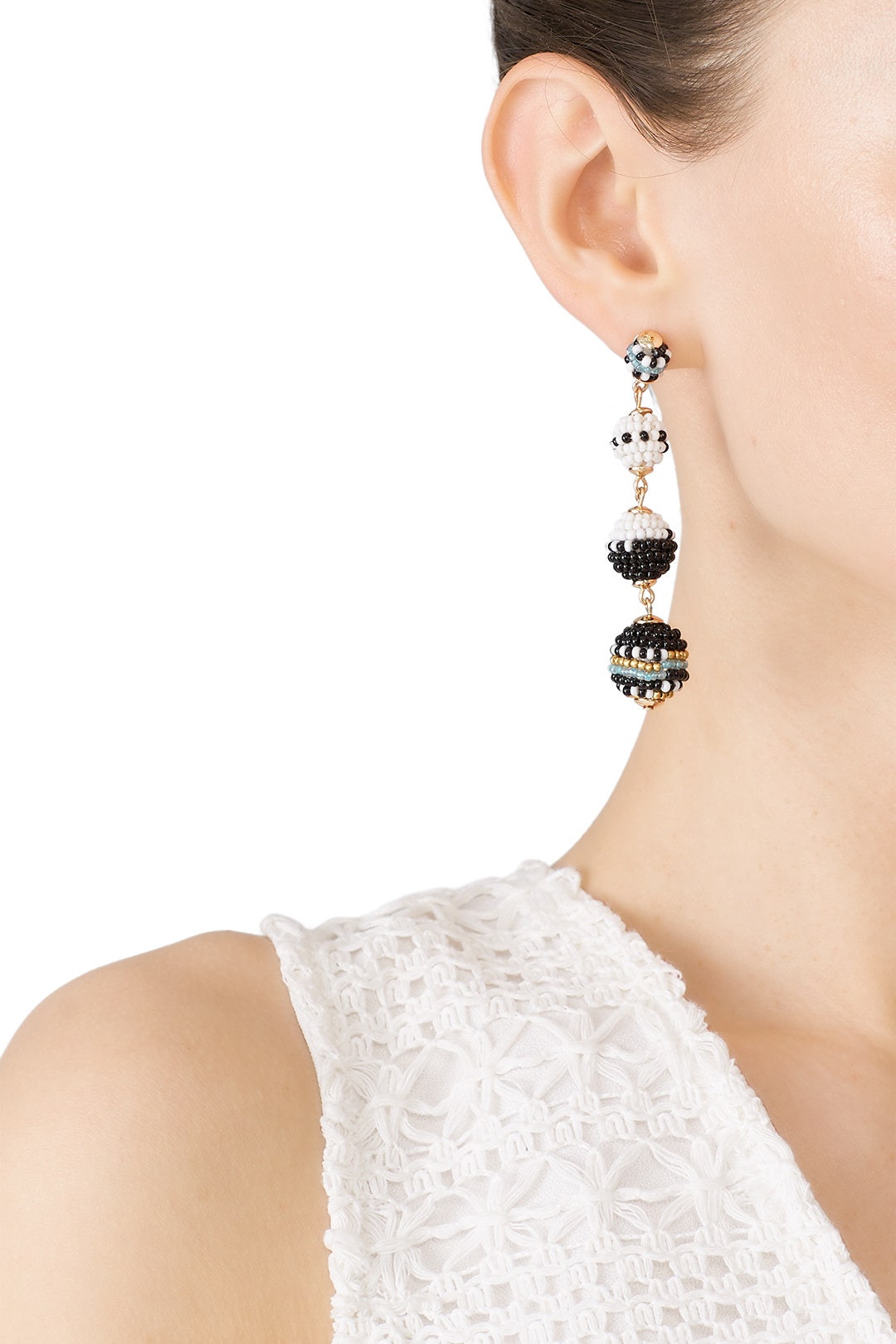 Blair Beaded Drop Earrings by Rebecca Minkoff Accessories 0