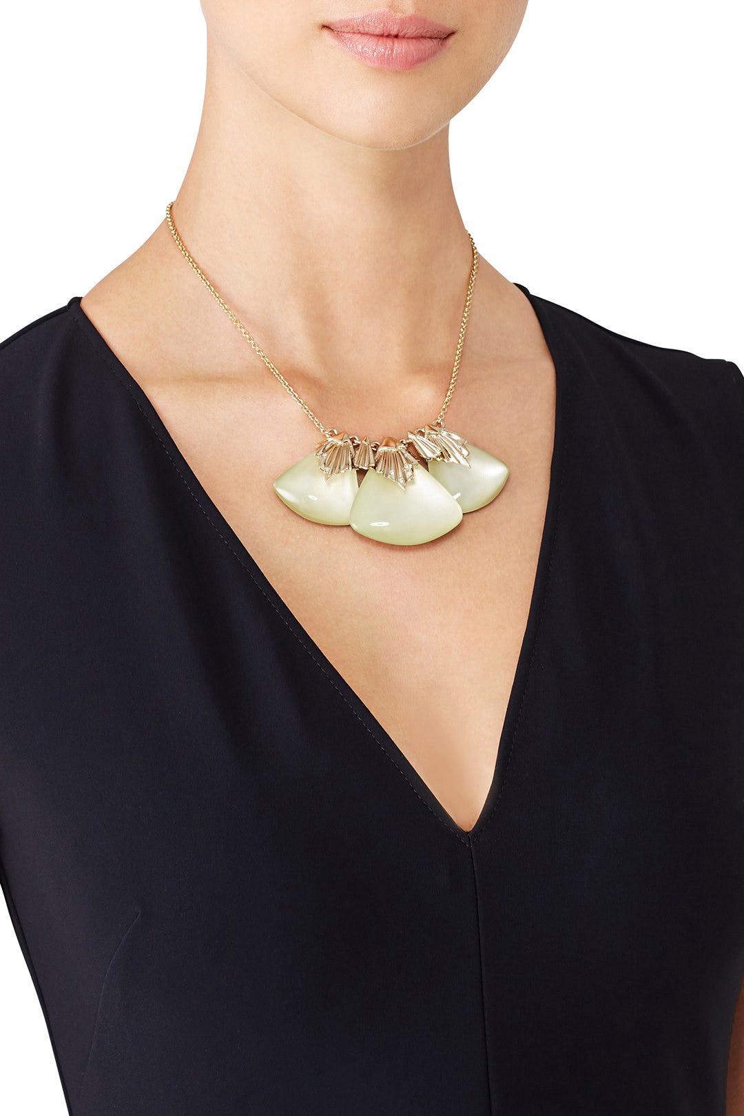 Triple Crystal Necklace by Alexis Bittar 2