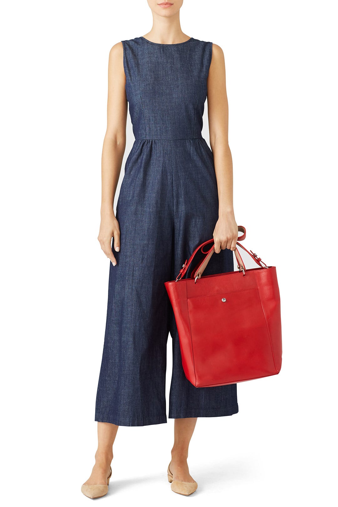 Red Eloise Tote by Elizabeth and James Accessories 1