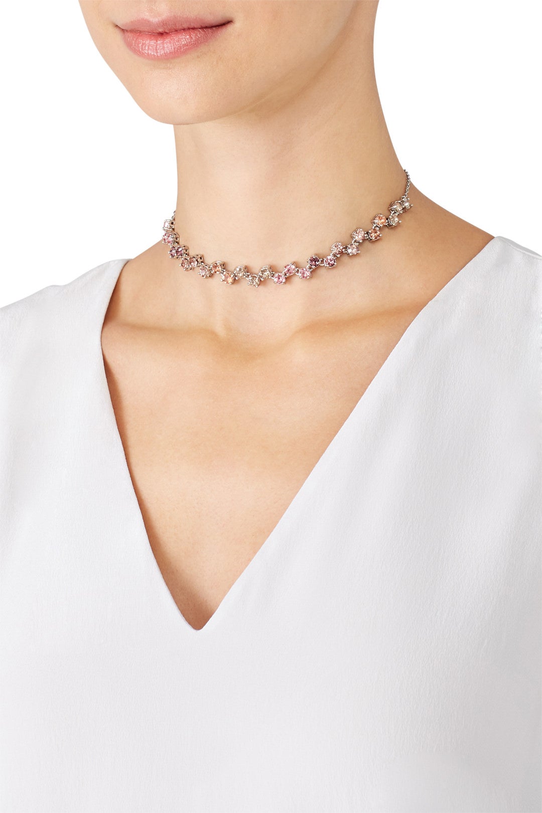 Pink Ombre Choker by Slate & Willow Accessories 2