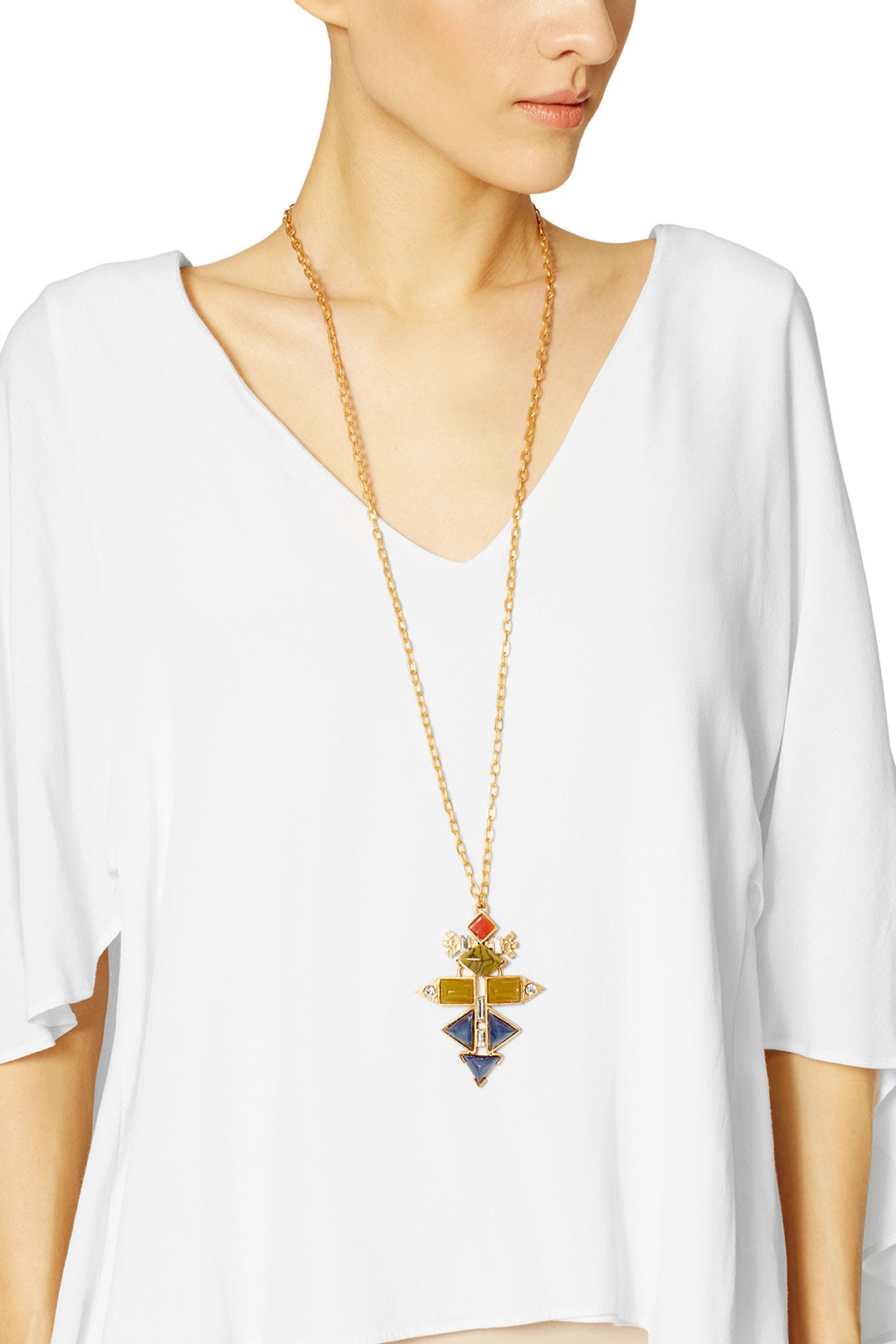 Tonal Pendant Necklace by Gerard Yosca 2