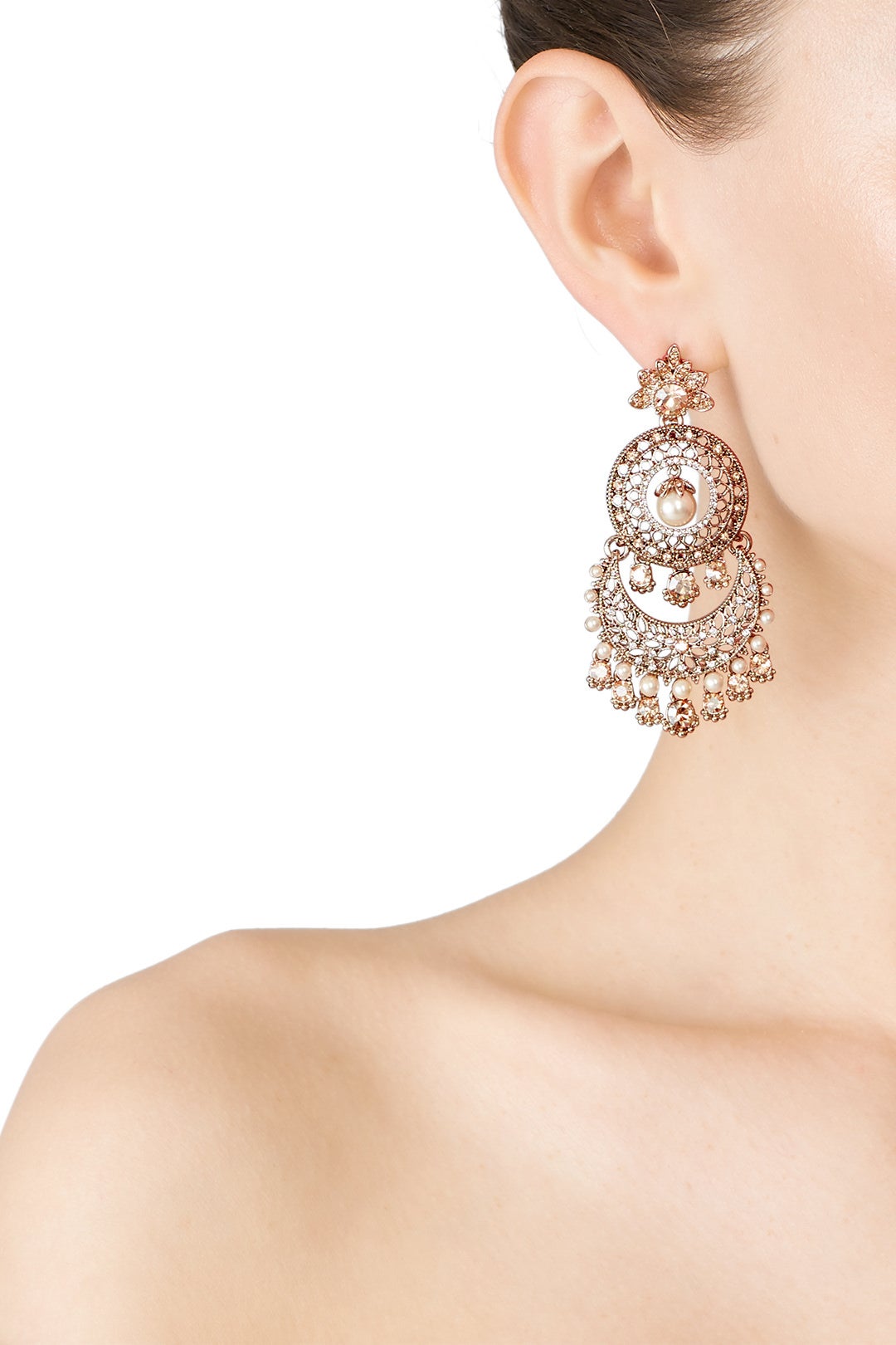 Windsor Tiered Chandelier Earrings by Marchesa Jewelry 0