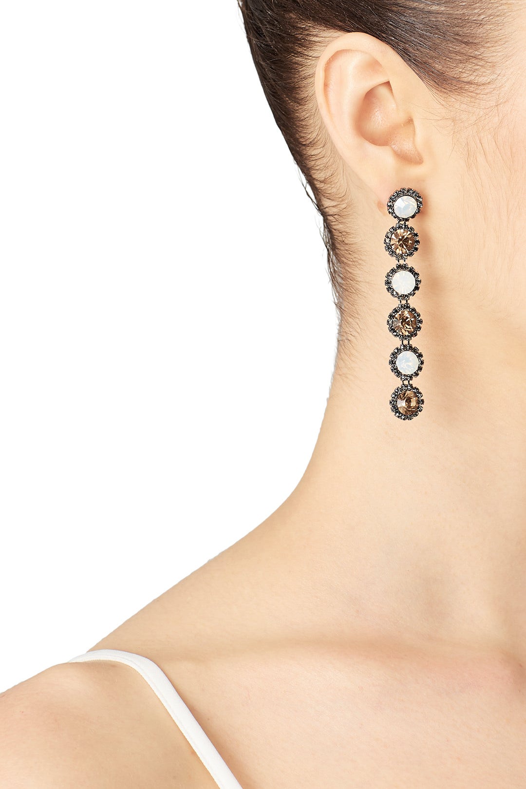 Copper Linear Earrings by Slate & Willow Accessories 0